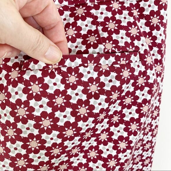 Loft Red Julie Pants‎ - Picture 8 of 15